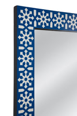 Kamal - Floor Mirror - Blue