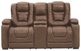 Owner's - Thyme - PWR REC Loveseat/Con/Adj HDRST