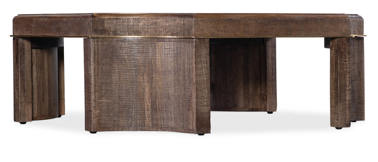 Commerce And Market - Cocktail Table - Dark Brown