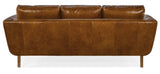 Alora - Stationary Sofa 8-Way Tie - Dark Brown