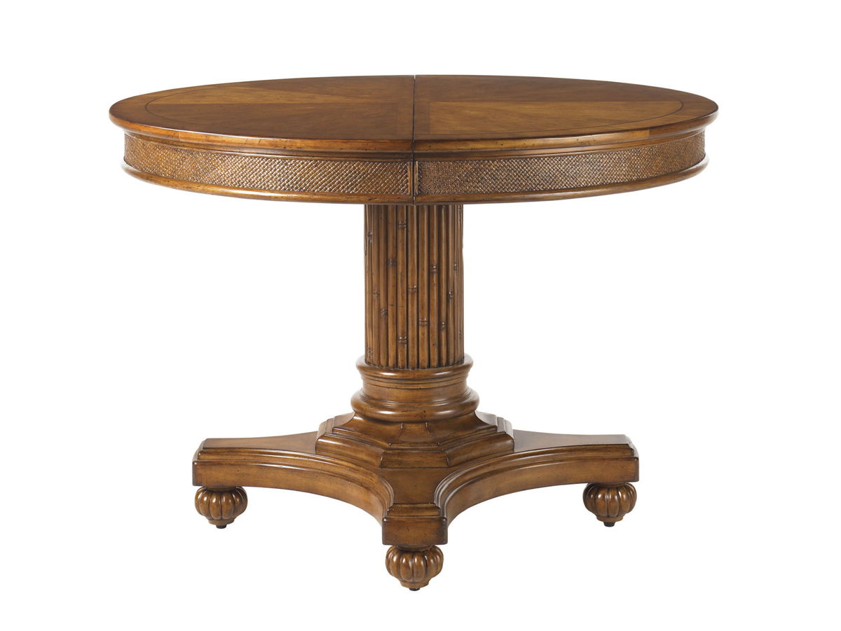 Island Estate - Cayman Kitchen Table - Dark Brown