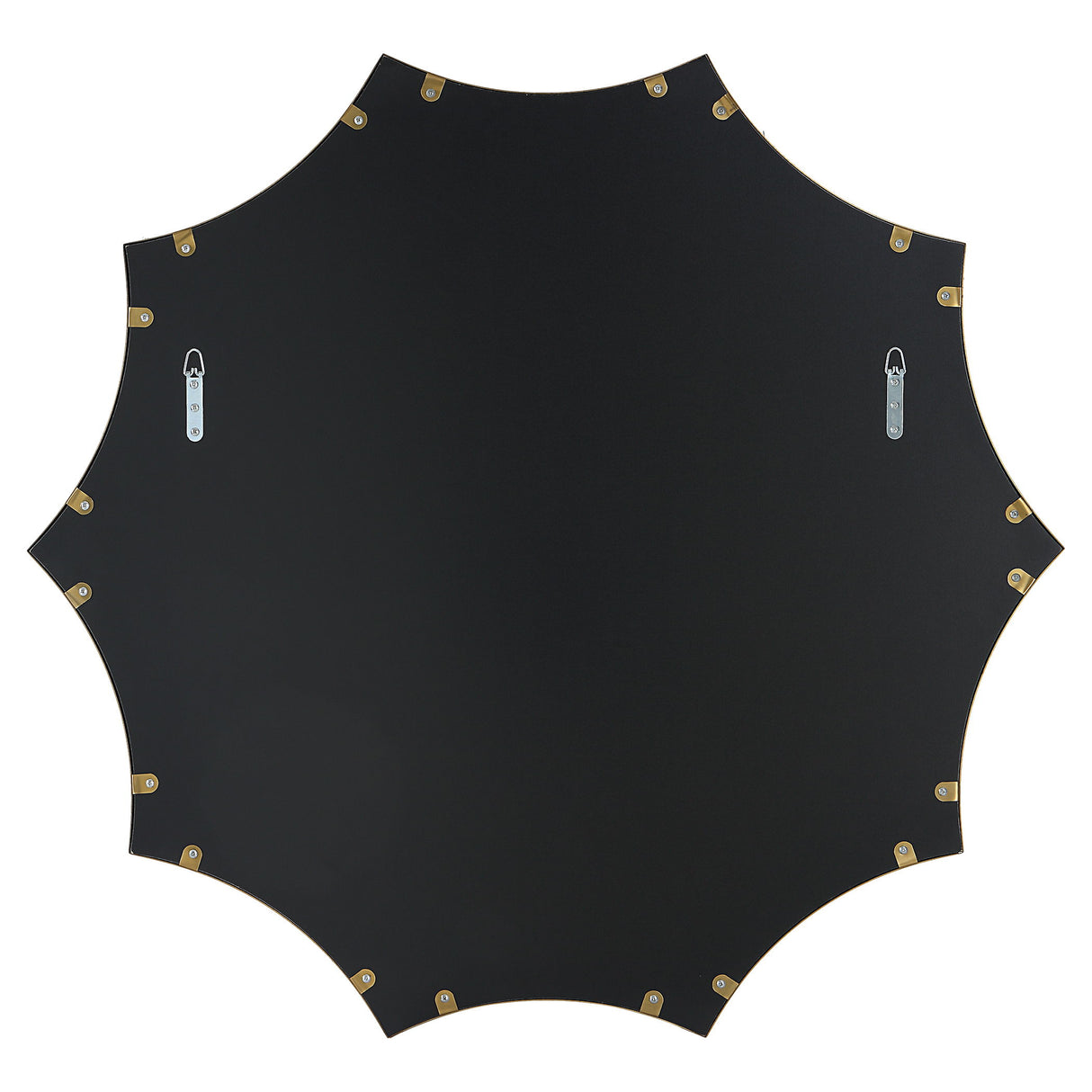 Ranchero - White Round Mirror