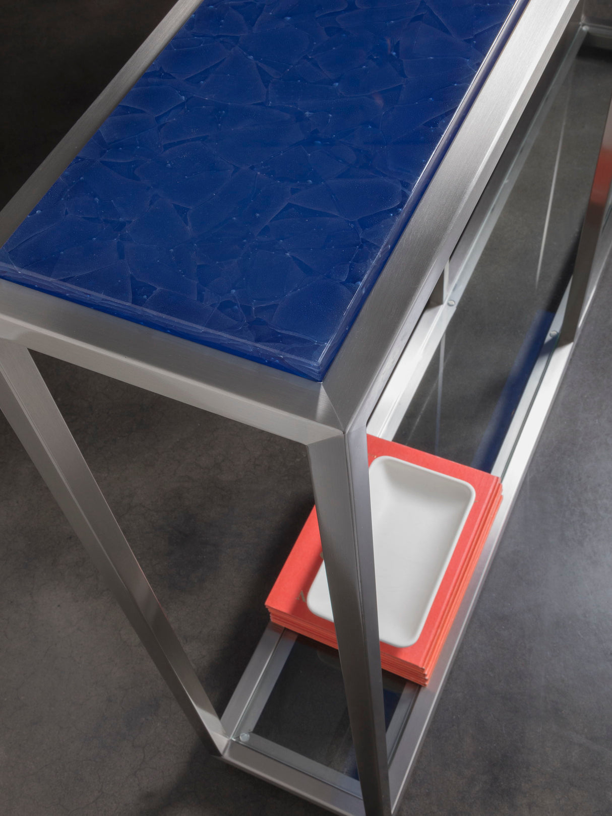 Signature Designs - Ultramarine Shallow Console - Blue