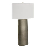 V-Groove - Modern Table Lamp - Dark Gray