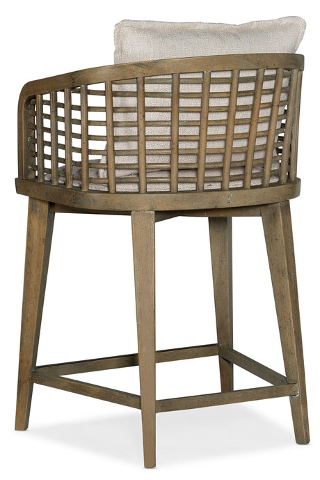 Surfrider - Sundance Barrel Back Counter Stool