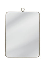 Monte - Wall Mirror - Pearl Silver