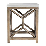 Beck - Industrial Bar Stool - Brown, Dark & Black