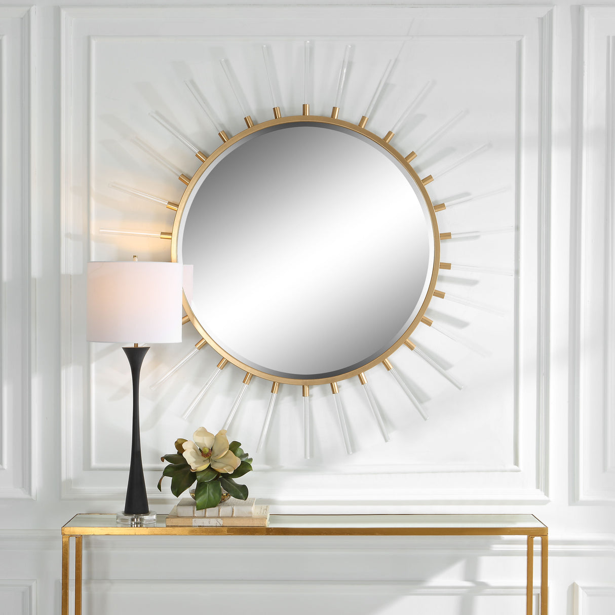 Oracle - Round Starburst Mirror