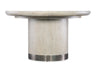 Modern Mood - Round Dining Table With 1-18in Leaf