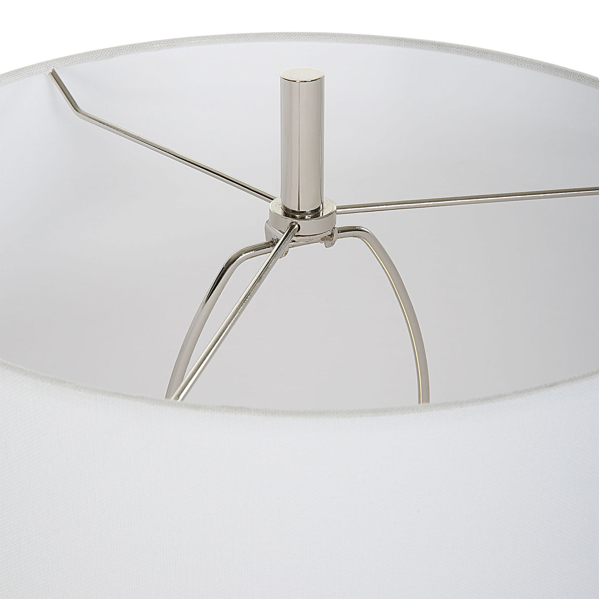 Contour - Metallic Glass Table Lamp - Gray, Dark