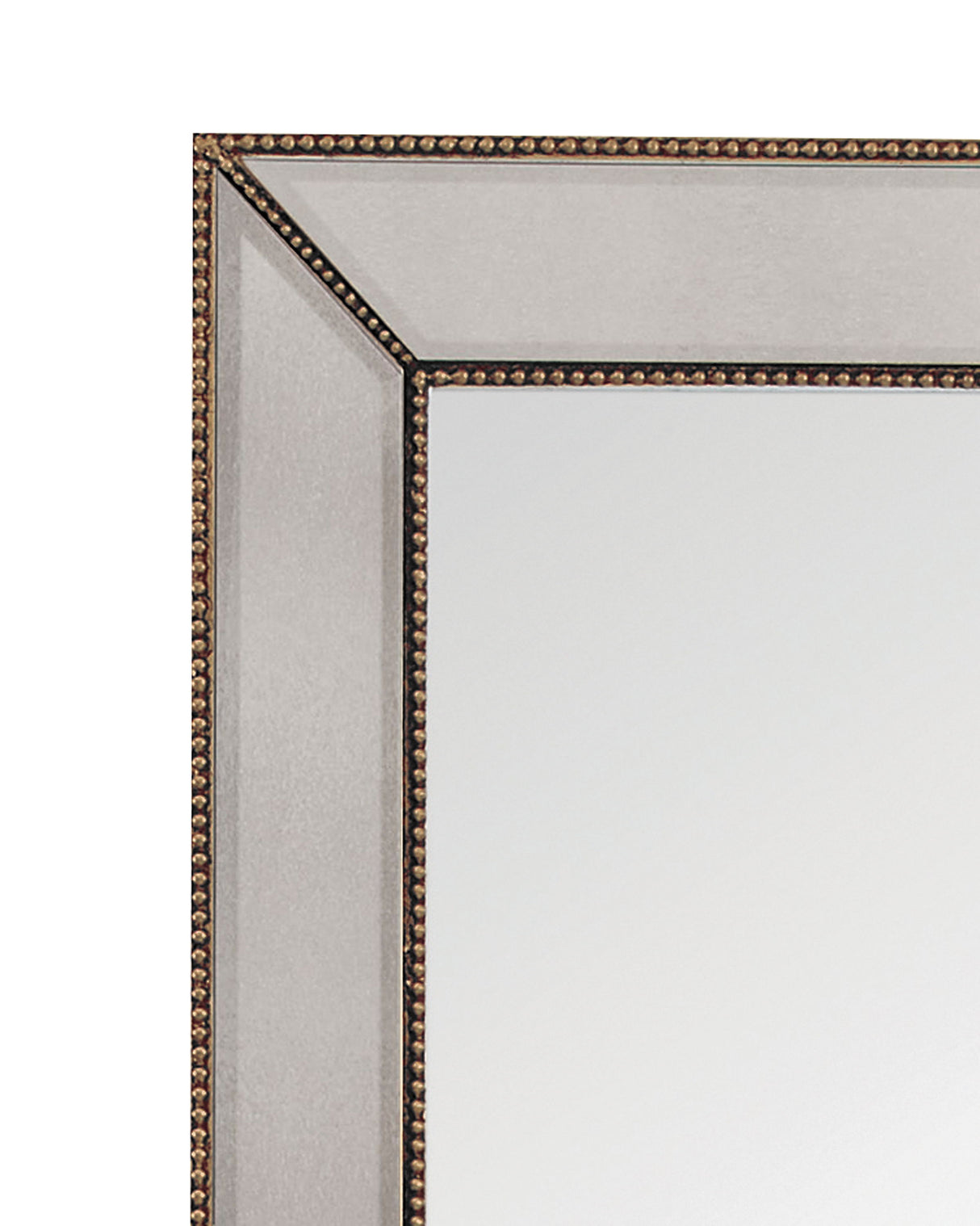 Beaded - Floor Mirror - Gold