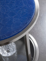 Signature Designs - Ultramarine Round End Table - Blue