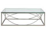 Metal Designs - Ellipse Rectangular Cocktail Table