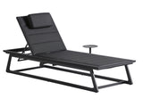 South Beach - Chaise Lounge - Dark Gray