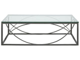 Metal Designs - Ellipse Rectangular Cocktail Table